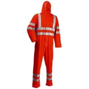 Lyngsoe FR-LR57 FR AS Waterproof Hi-Vis Coveralls