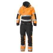 Helly Hanson Alna 2 Waterproof Hi-Vis Orange / Black Shell Suit