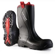 Dunlop Purofort Rugged Black Rigger Safety Boots