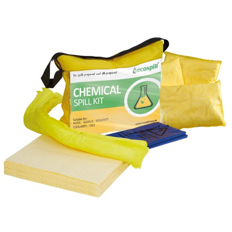 Ecospill Chemical Spill Response Kit - Vinyl Holdall - 50 Litre