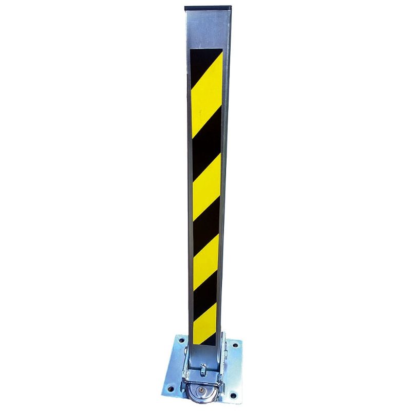 Heavy Duty Fold Down Security Post - 70mm Square