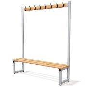 Bench with Coat Hooks - 1800mm x 2000mm