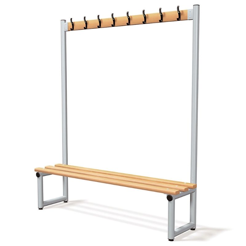 Bench with Coat Hooks - 1800mm x 2000mm