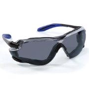 Riley Quadro Safety Glasses - Grey Lens
