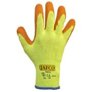 Jafco Fluorescent Yellow Palm Coated Safety Gloves