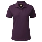 Orn Eagle Women's Short Sleeve Polo Shirt - Purple