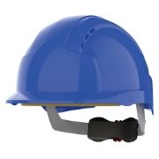 JSP EVOLite Vented Wheel Ratchet Safety Helmet - Blue