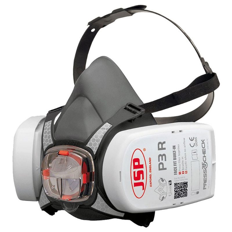 JSP Force 8 Half Face Mask with PressToCheck P3 Filters