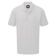 Orn Oriole Wicking Short Sleeve Polo Shirt - White