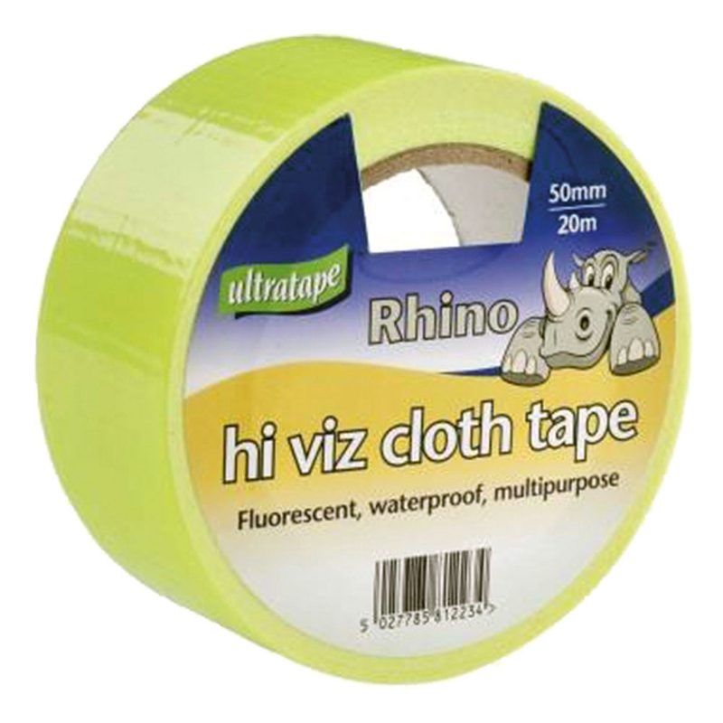 Hi Vis Cloth Tape - 50mm x 20m