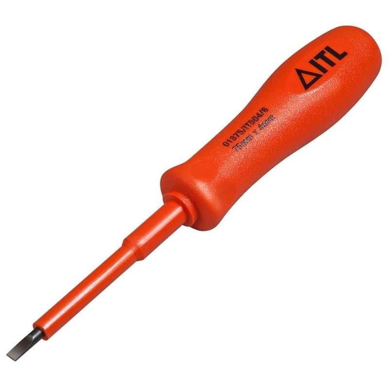 Jafco Insulated Slotted Screwdriver - 100mm / 0.8mm