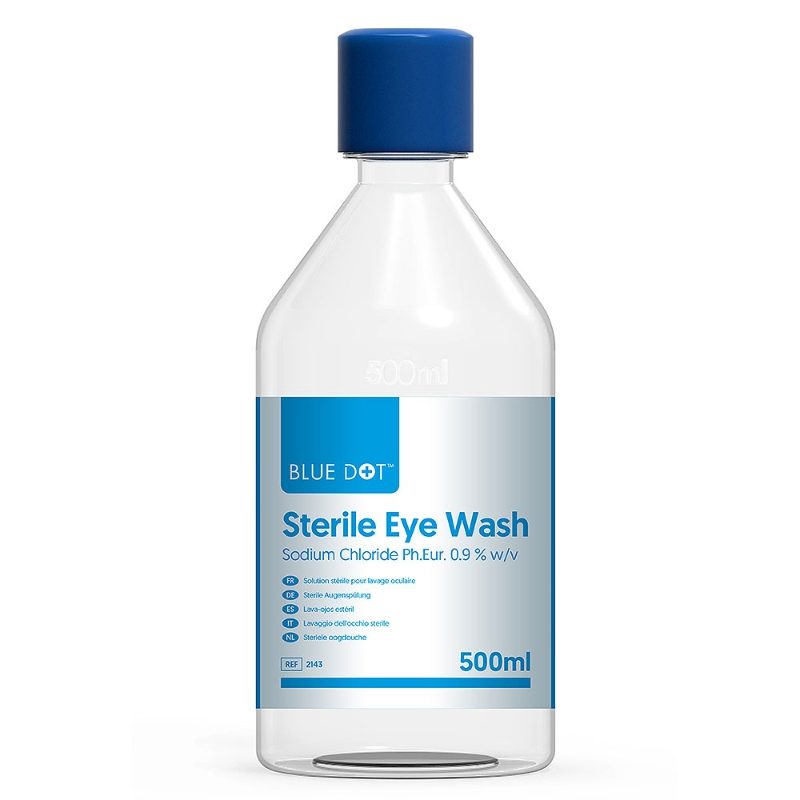 Blue Dot Eye Wash Solution - 500ml