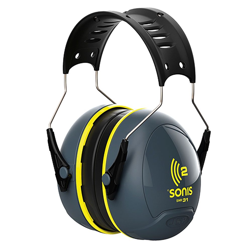 JSP Sonis 2 Adjustable Ear Defenders - 31 dB SNR