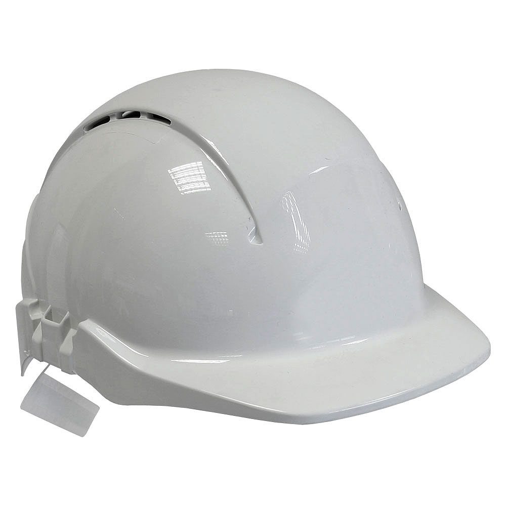 Centurion Concept Vented White Safety Helmet - Full Peak