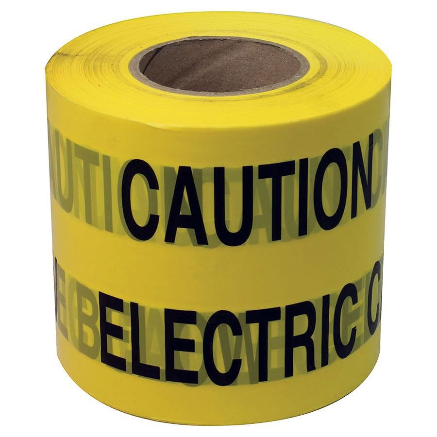 Underground Warning Tape - 365m - Electricity