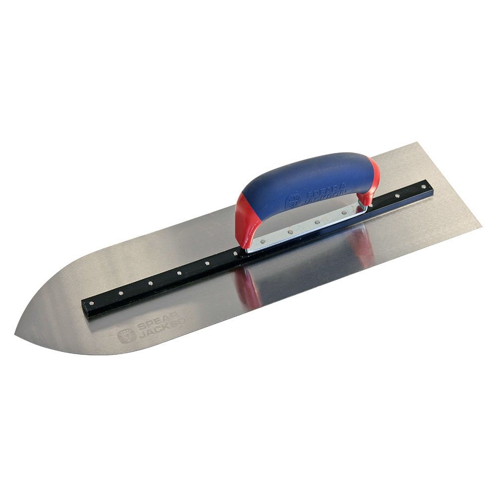 Spear and Jackson Bullnose Flooring Trowel - 16 inch