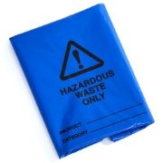 Ecospill Hazardous Waste Blue Bags - Box of 100