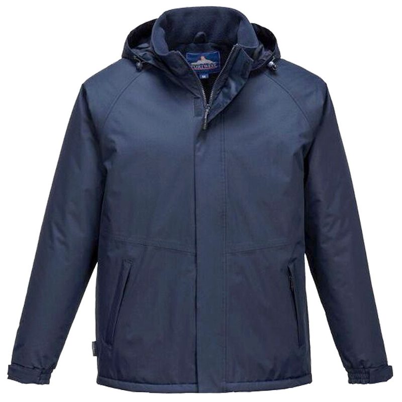 Portwest Limax Insulated Rain Jacket - Navy
