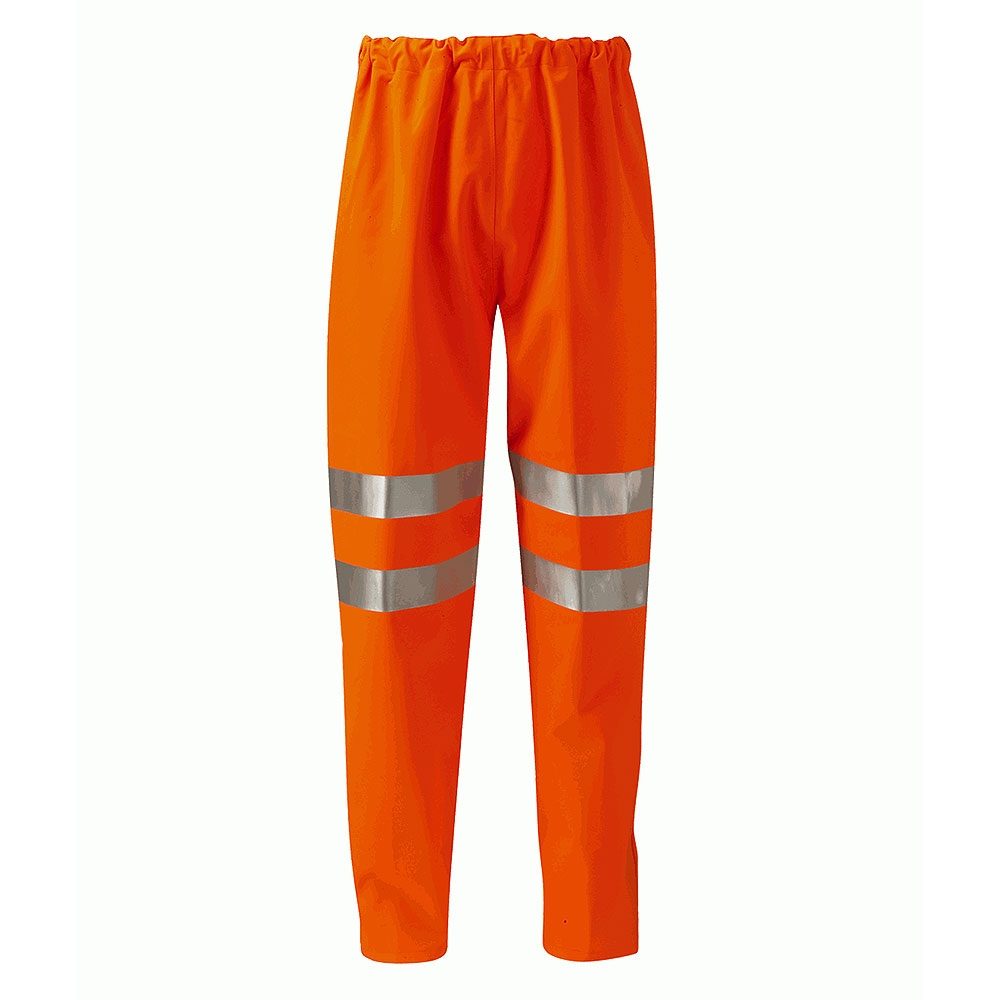 Rhine Gore-Tex Rail Waterproof Breathable Hi Vis Orange Overtrousers