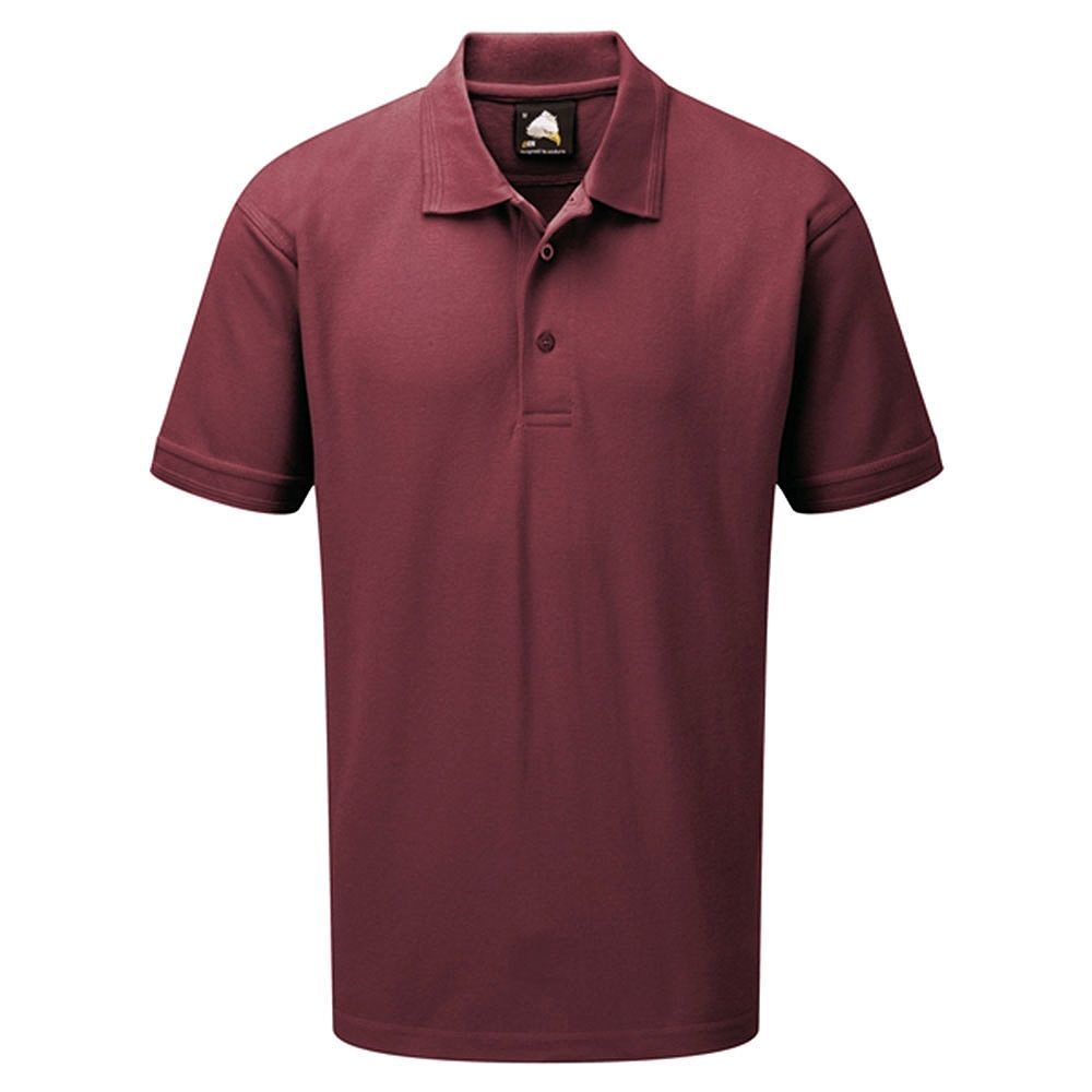 Orn Eagle Premium Polo Shirt - 220gsm - Burgundy