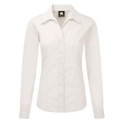 Orn Oxford Premium Women's Long Sleeve Blouse - White
