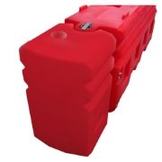 RB22 Red Barrier Stop End