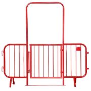 Entrance Barrier with Gate - Red