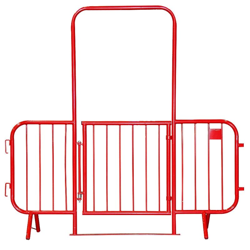 Entrance Barrier with Gate - Red