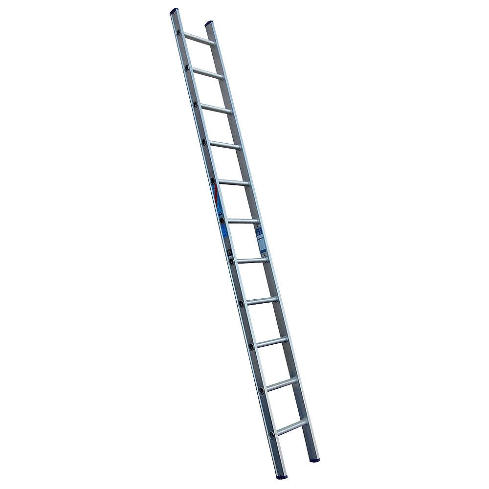 Heavy Duty D Rung Aluminium Ladder - 3.42m - 13 Rung