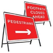 Riveted Metal Road Signs - 600 x 450mm