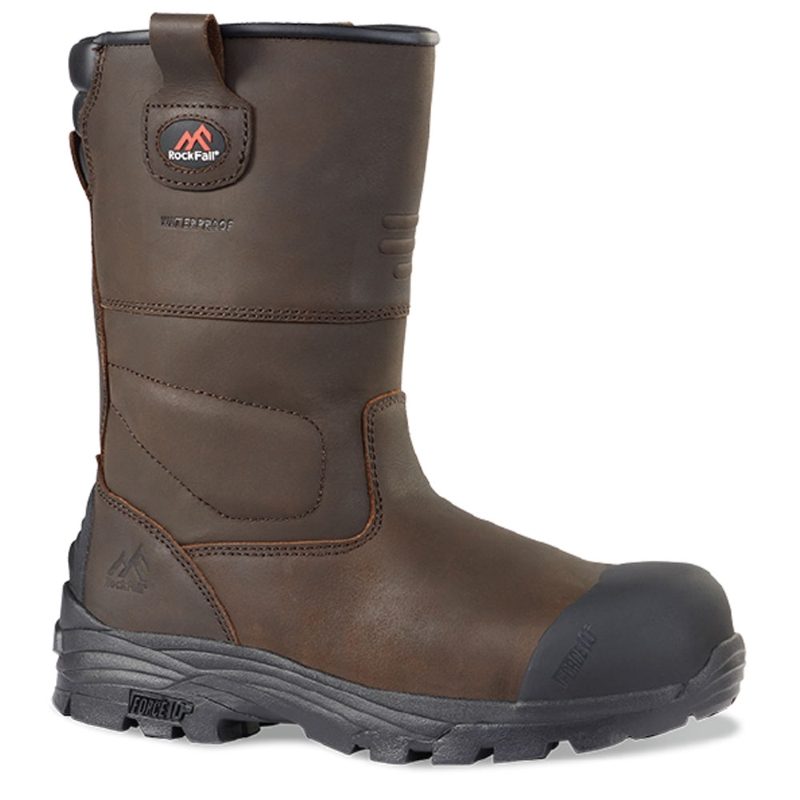 Rock Fall FR70 Texas Safety Rigger Boots