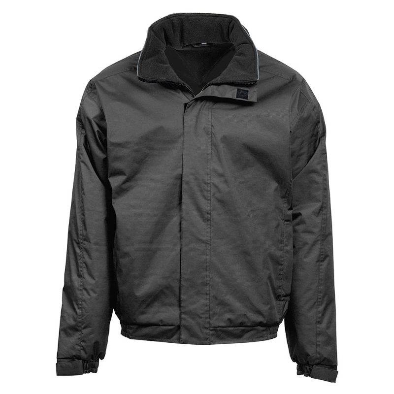 Orn Fulmar Fleece Lined Bomber Jacket - Graphite