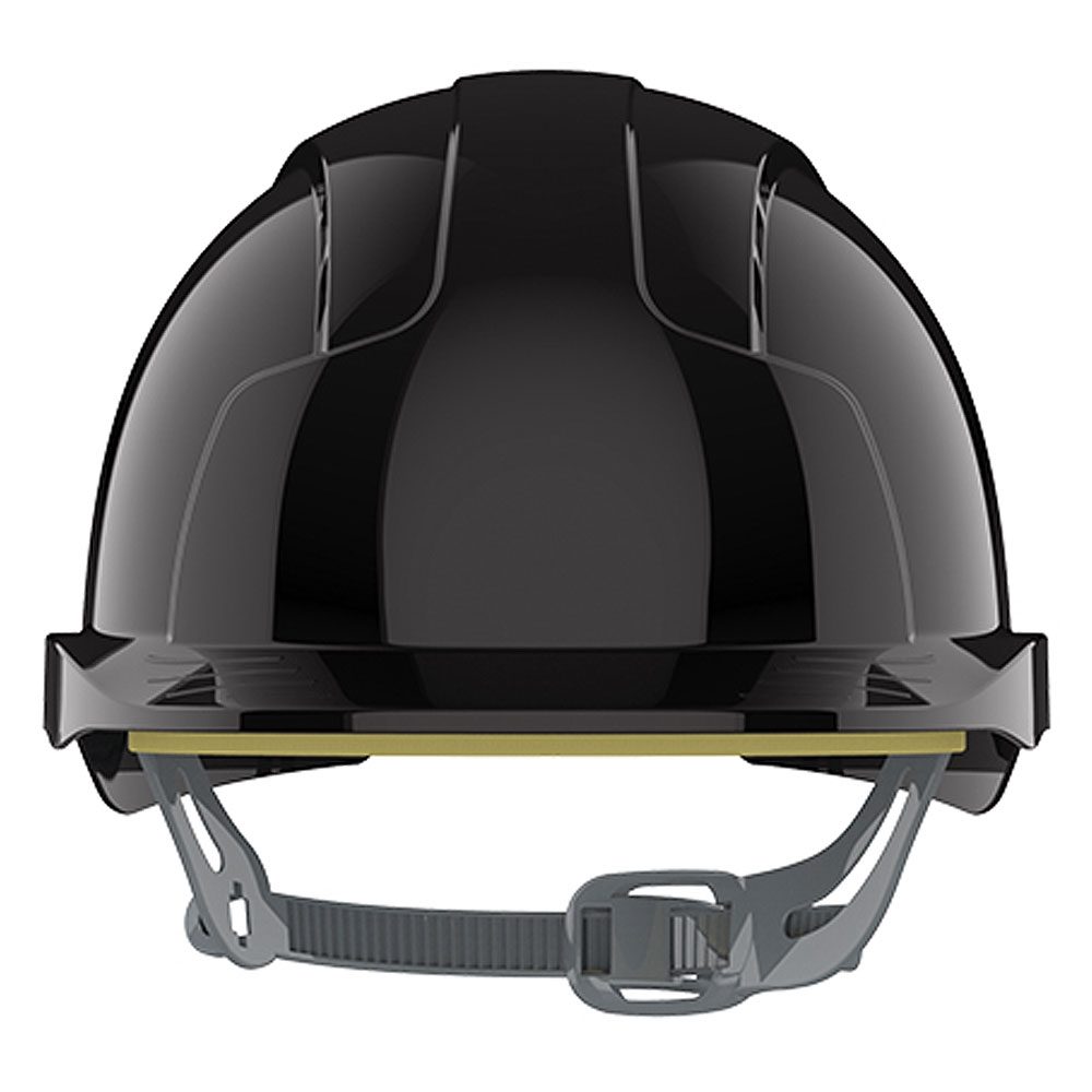 JSP EVOLite Vented Slip Ratchet Safety Helmet - Black