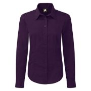 Orn Essential Women's Long Sleeve Blouse - Purple