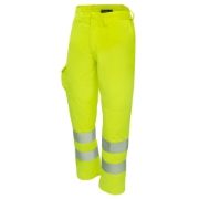 ProGARM 7418 FR AS Arc Hi-Vis Yellow Trousers - Tall Leg