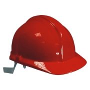 Centurion 1125 Full Peak Safety Helmet - Red