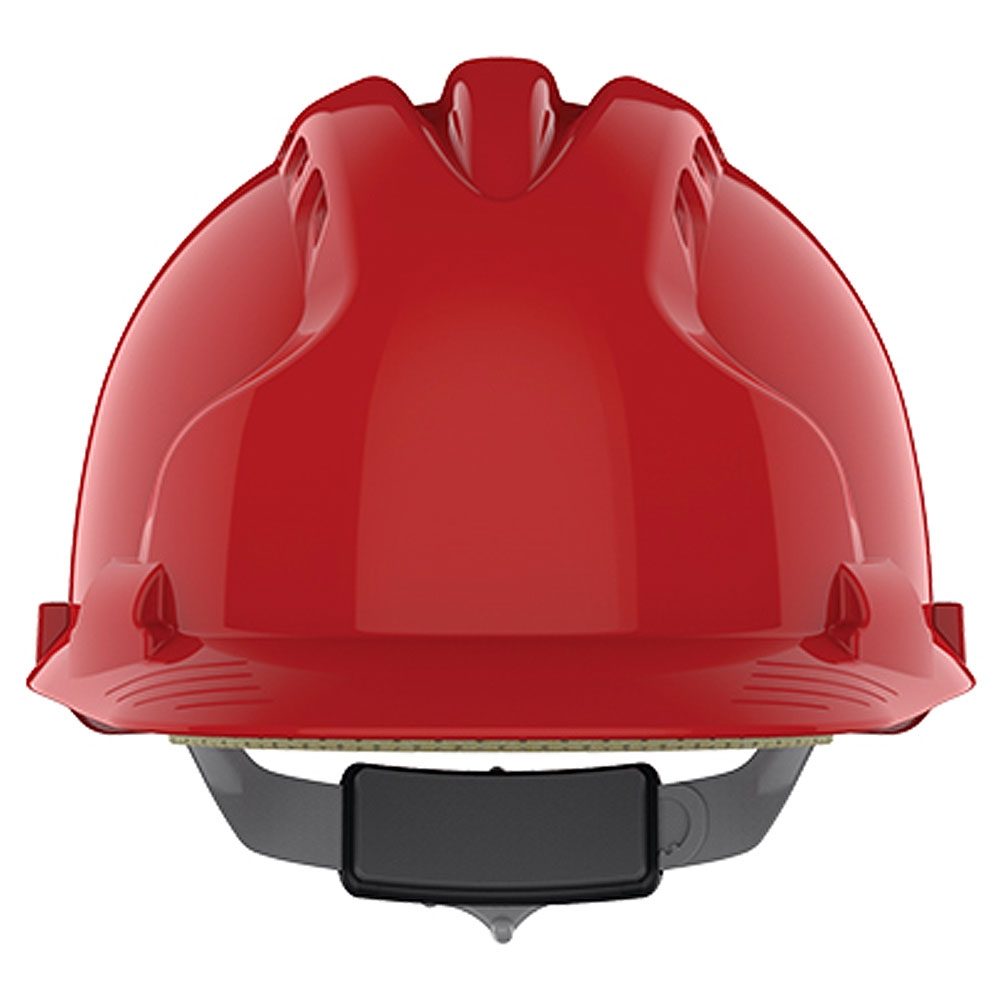 JSP EVO8 High Impact Vented Safety Helmet - Red