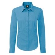 Orn Essential Women's Long Sleeve Blouse - Teal