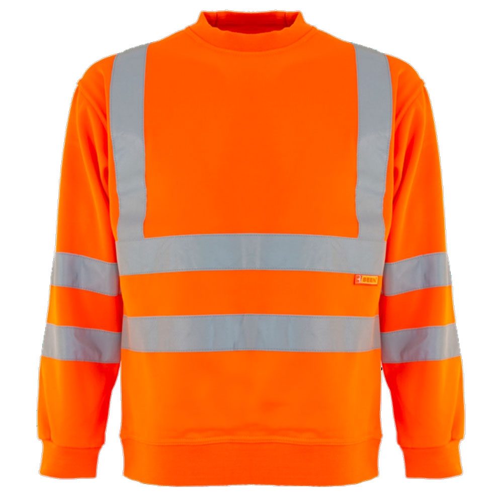 Rail Hi-Vis Orange Sweatshirt
