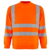 Rail Hi-Vis Orange Sweatshirt