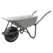 Cu-Barrow Deep Pan Wheelbarrows - Pneumatic Wheel