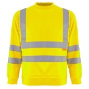 Hi-Vis Yellow Sweatshirt