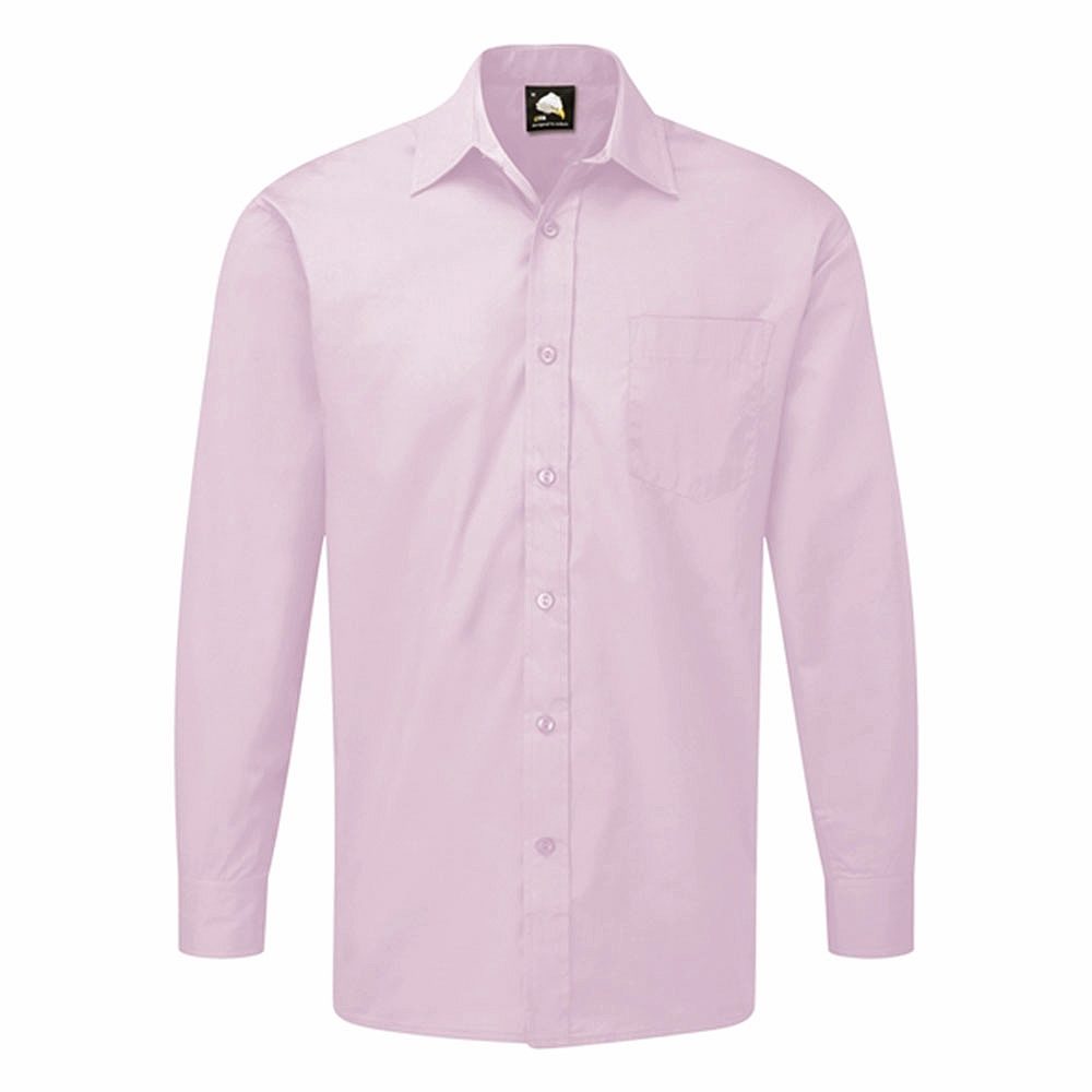 Orn Essential Men's Long Sleeved Shirt - 105gsm - Lilac