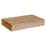 Timber Softwood Block - 18 inch x 11 inch x 3 inch
