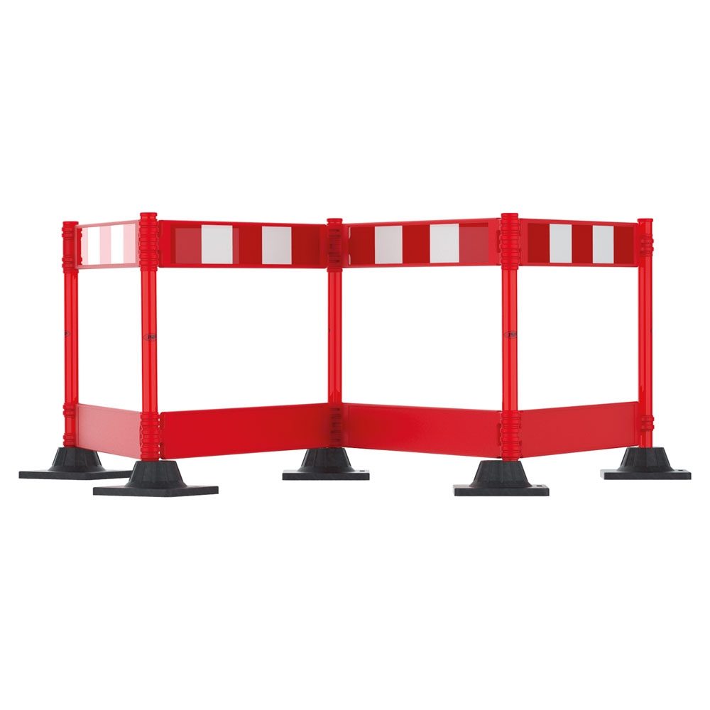 JSP Champion Plus Barriers - Red - 1.5m