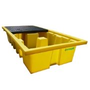 Ecospill PE Double IBC Spill Pallet - 255 x 136 x 56.5cm