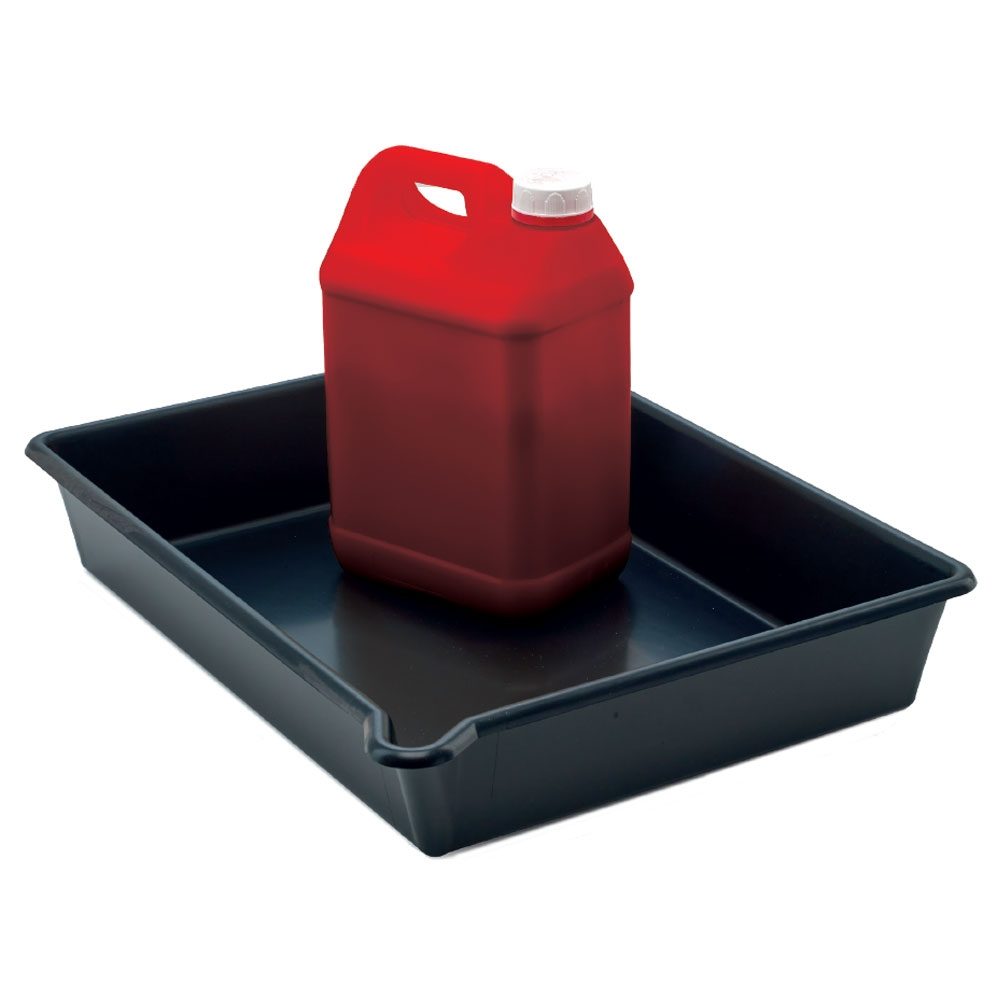 Ecospill Spill Tray with Spout - 16 Litre - 530 x 400 x 100mm