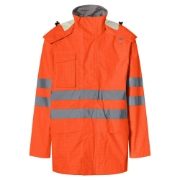 Lyngsoe ARC-LR19055 Rail FR AS Arc Waterproof Breathable Hi-Vis Orange Jacket