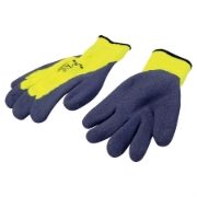 Latex Cold Star Yellow Safety Gloves