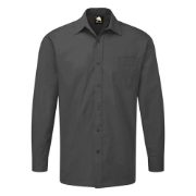 Orn Essential Men's Long Sleeve Shirt - Dark Grey